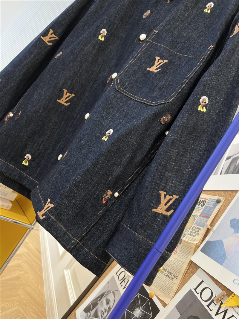 l0vis Vvtt0n lv new denim jacket replica clothes