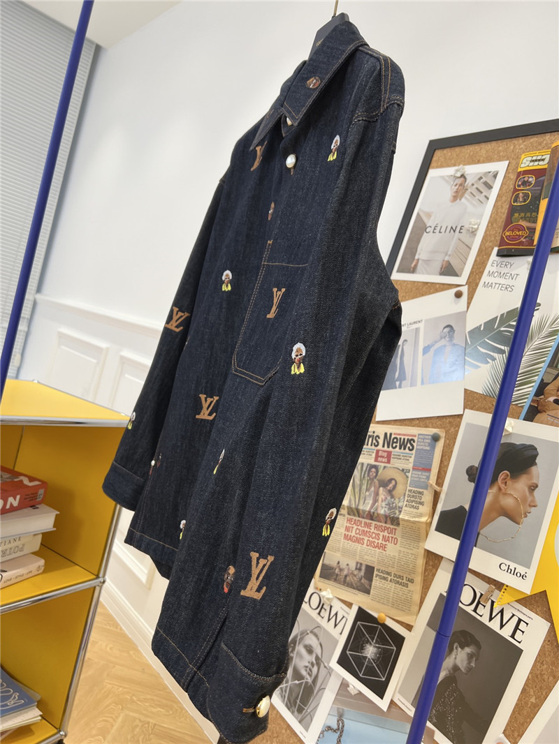 l0vis Vvtt0n lv new denim jacket replica clothes