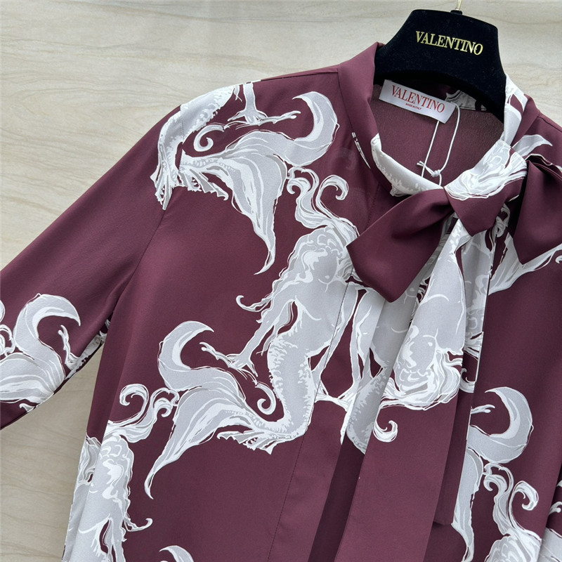 Va1e*ntin0 silk shirt replica designer clothing websites