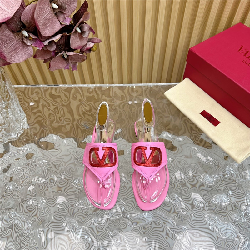 va1e*ntin0 hollow logo slippers Marg*e1a replica shoes