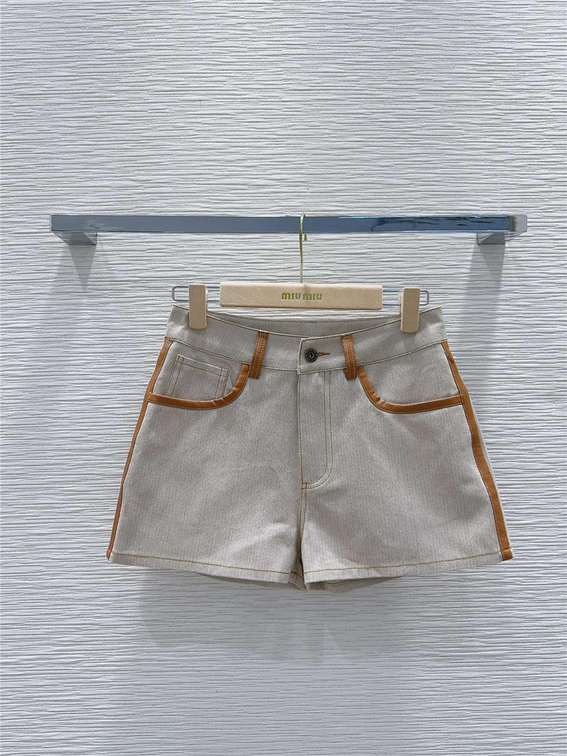 M1um1u mid-century nostalgic style shorts replica clothing