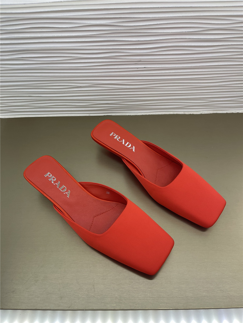 Pra*a genuine leather injection logo and semi-trail replica shoes