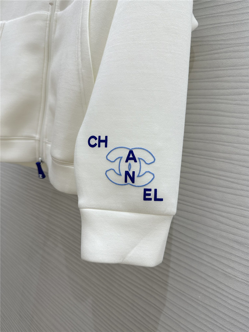 Ch**el hooded loose fit coat replica clothing sites