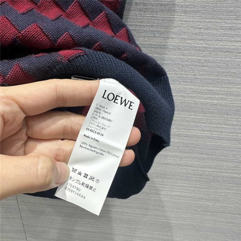 L0ew* knitted short sleeve topcheap replica designer clothes