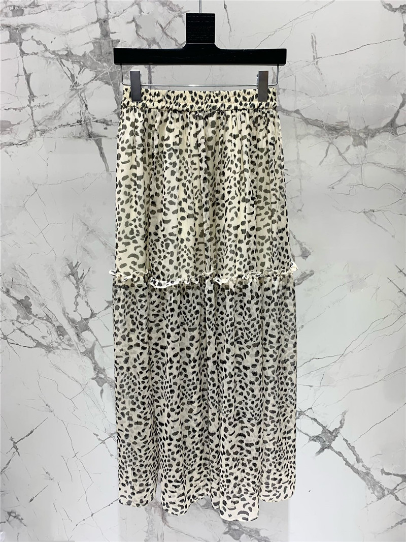 Y51 leopard print holiday oversized skirt replica clothing sites