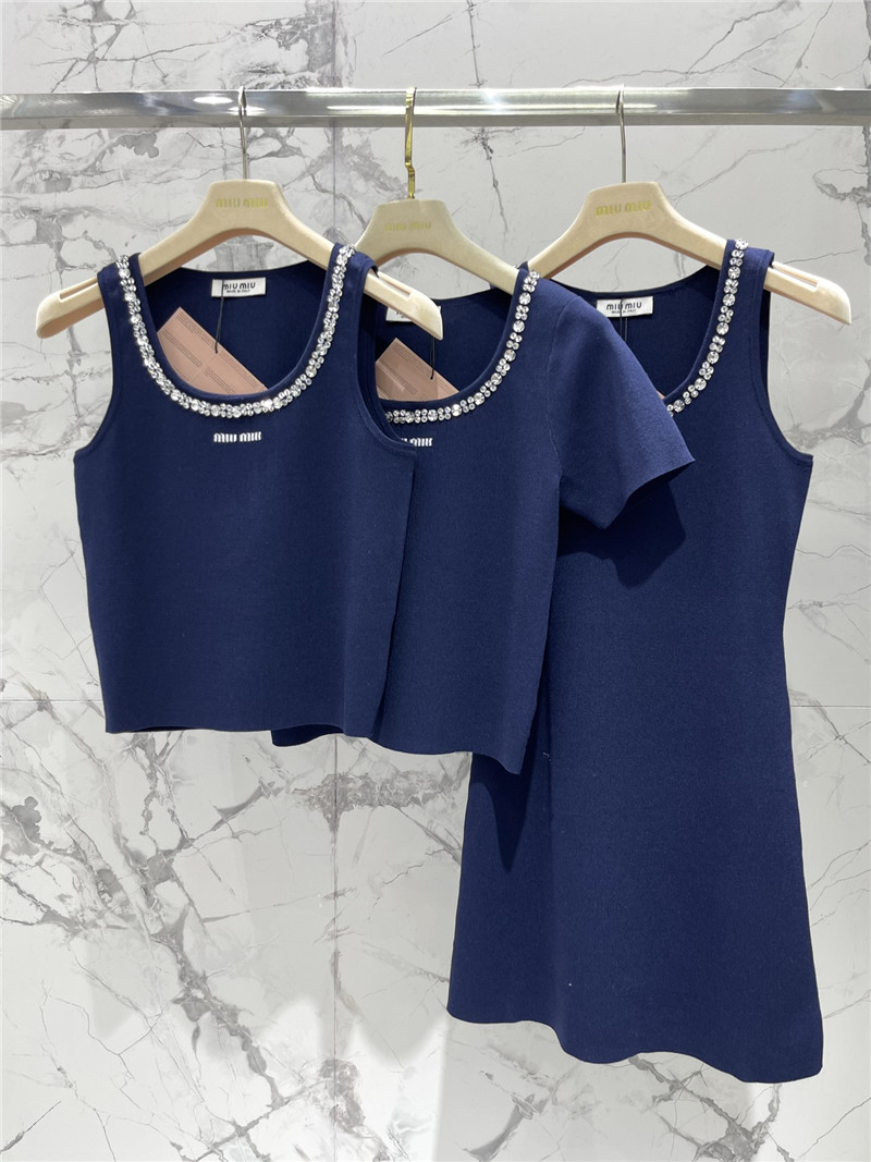 M1um1u new vest dress replica d&g clothing