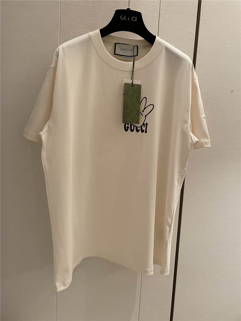 Gvc*1 classic logo cotton short sleeve replica d&g clothing