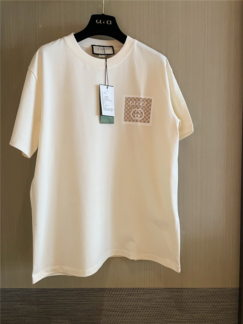 Gvc*1 pure cotton short sleeve replica designer clothes