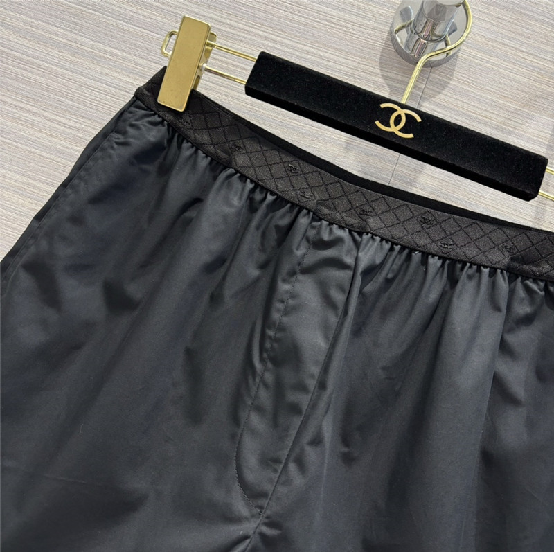 Ch**el double c webbing waist small hot pants replica clothing