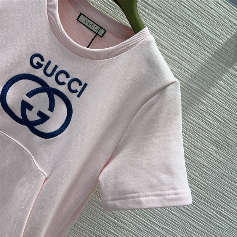 Gvc*1 round neck t-shirt + elastic shorts set replica d&g clothing