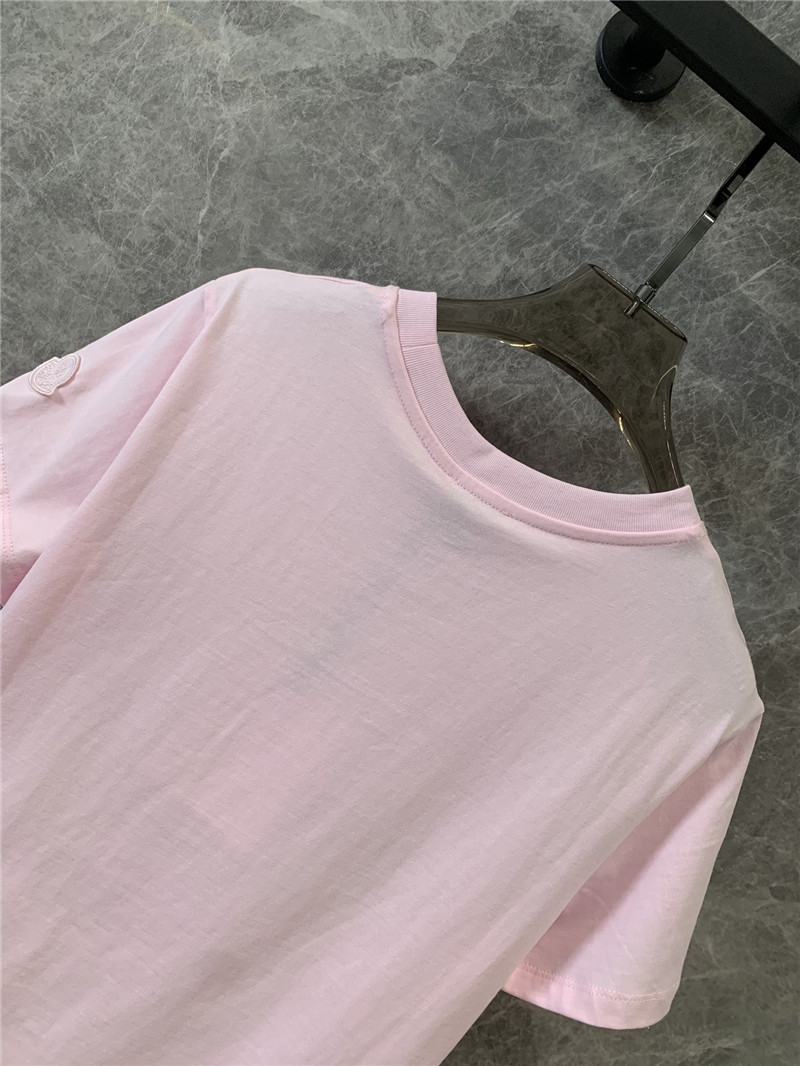 Moncler round neck short sleeve T-shirt replica designer clothes