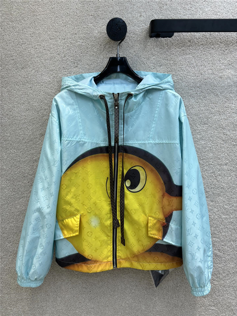 l0vis Vvtt0n lv hooded windbreaker jacket replica clothing