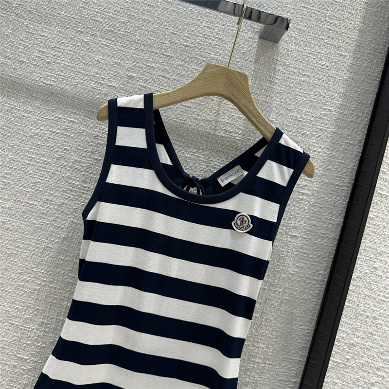 Moncler backless long dress cheap replica designer clothes