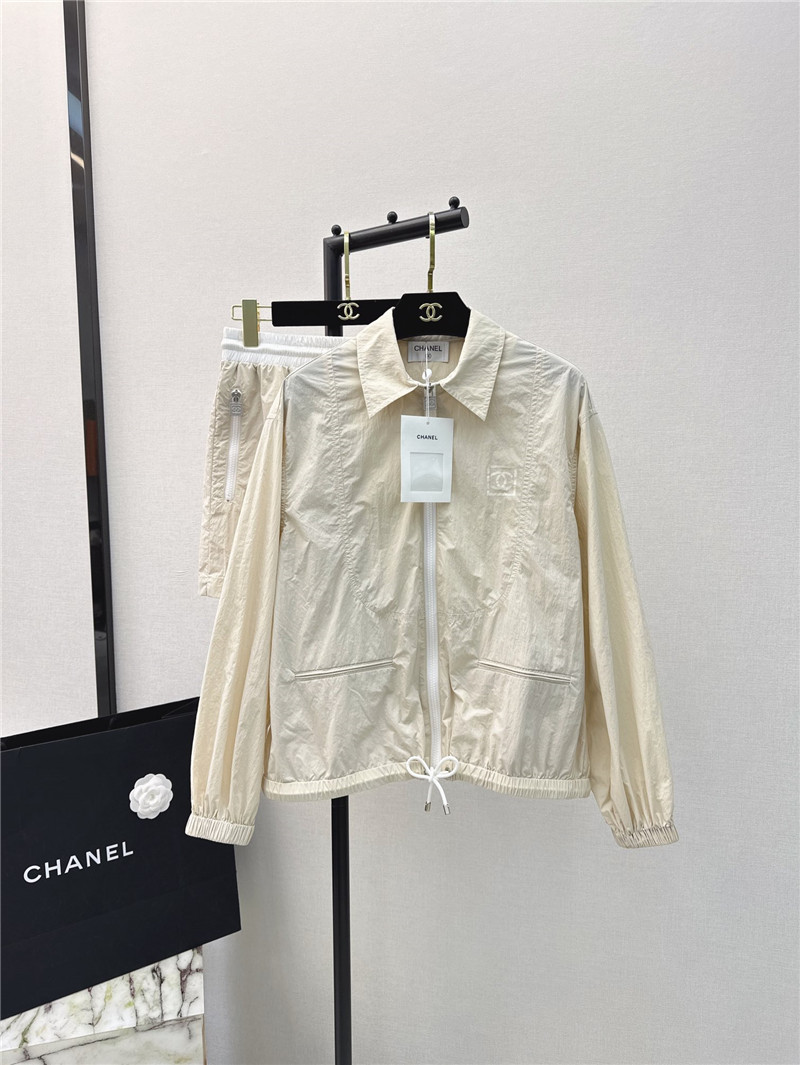 Ch**el casual sun protection suit replica designer clothes
