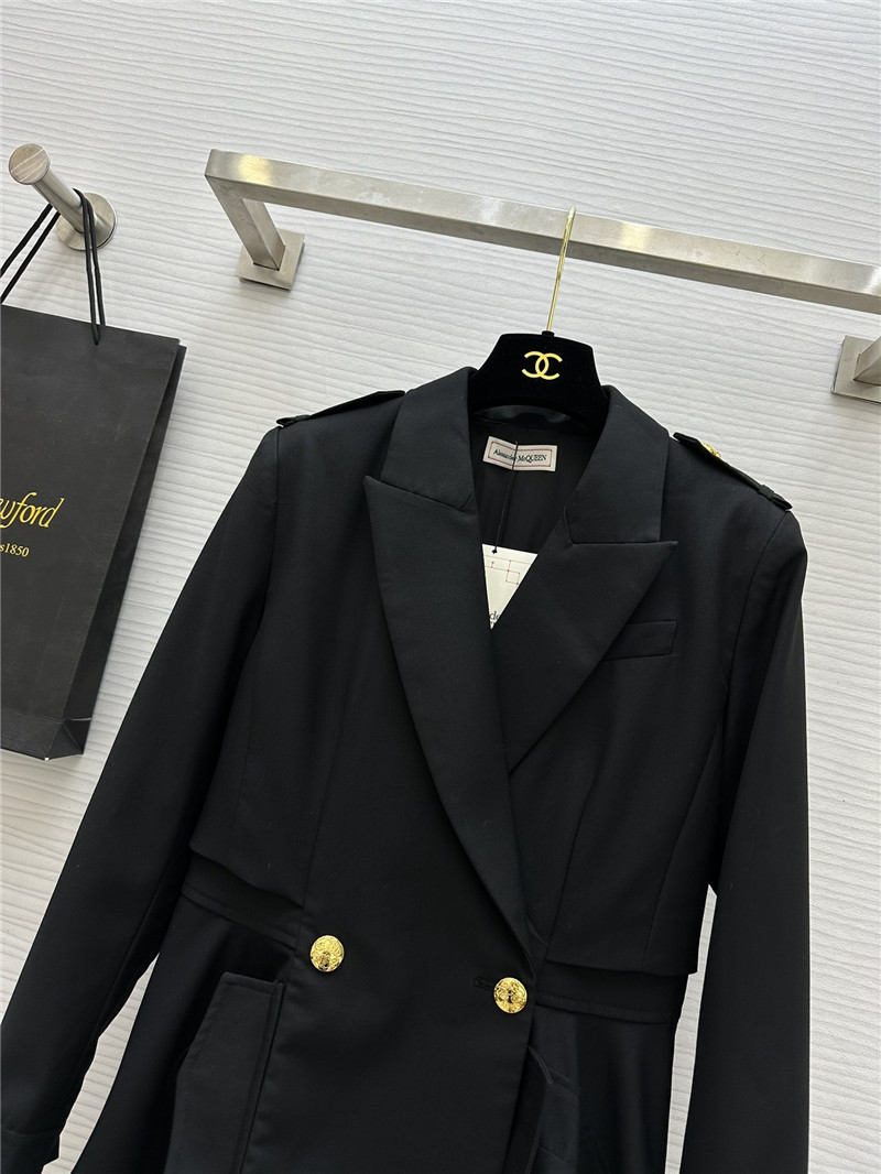 a1exa*der Mcqv*en blazer replica clothes