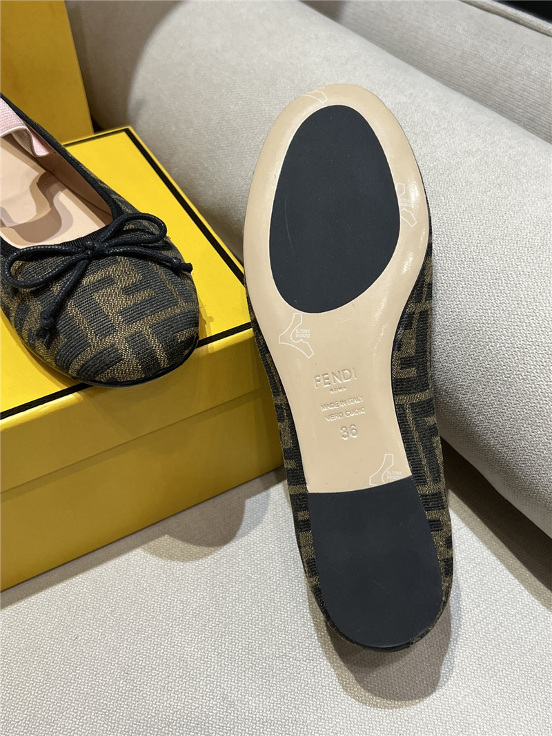 F**di junior ballet flats