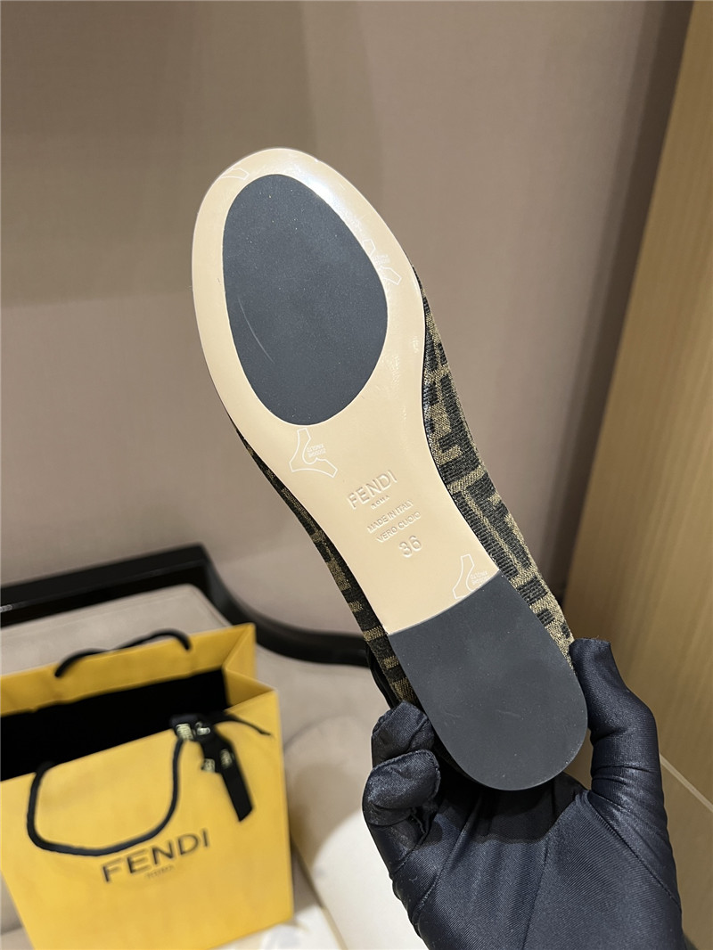 F**di junior ballet flats
