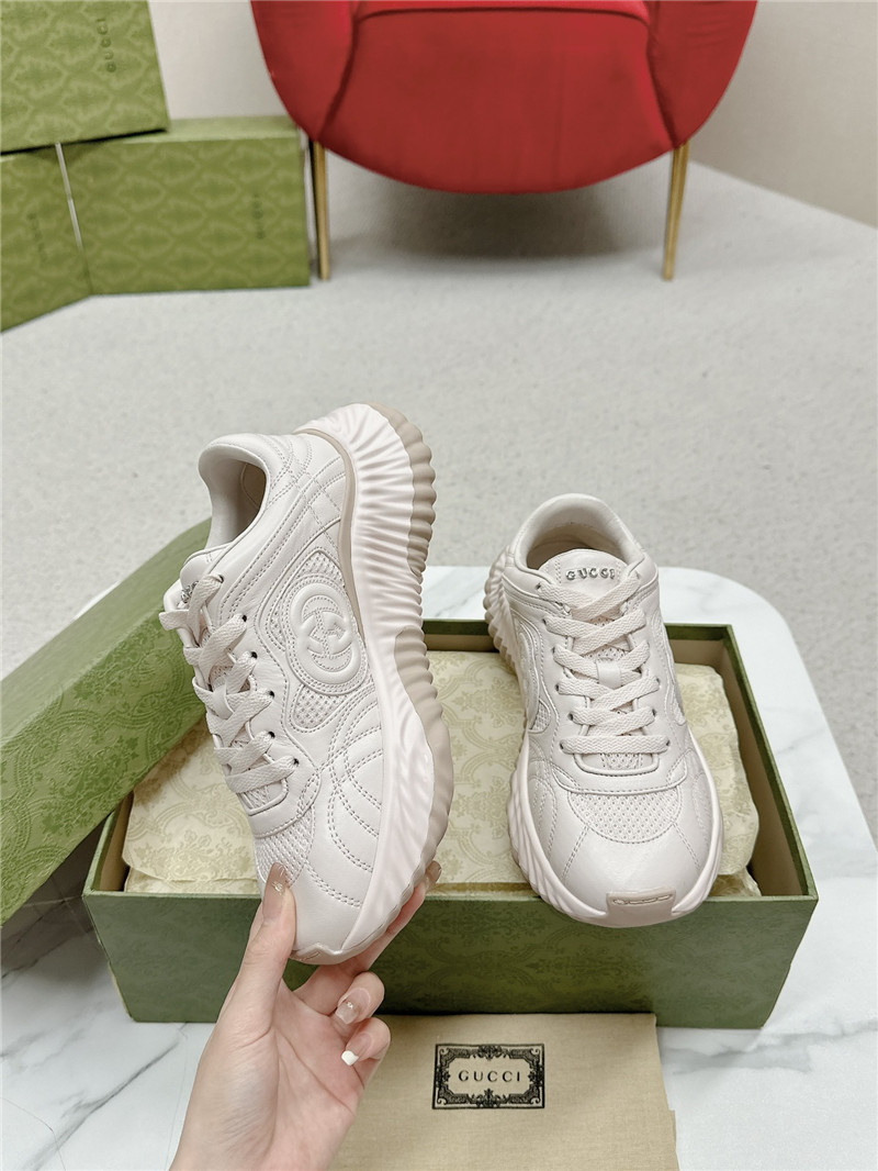 Gvc*1 platform sneakers women beige
