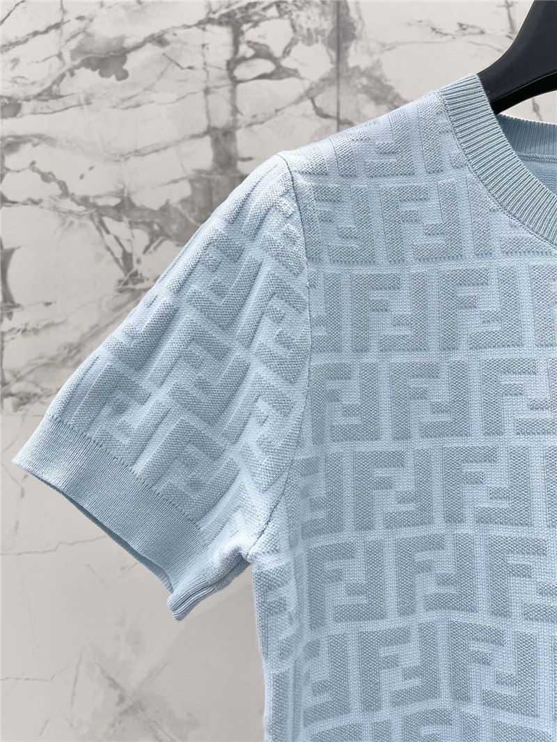 F**di ff presbyopic jacquard t-shirt