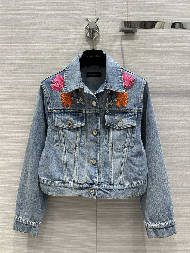 l0vis Vvtt0n lv denim jacket short coat replica clothing