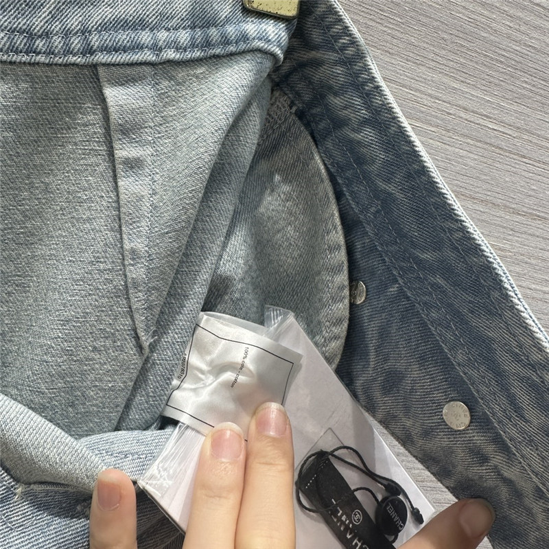 Ch**el high waist small straight jeans replica d&g clothing