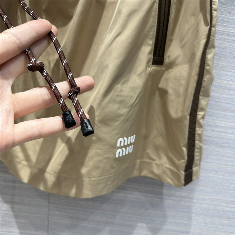 M1um1u silk sports style short skirt replica clothes