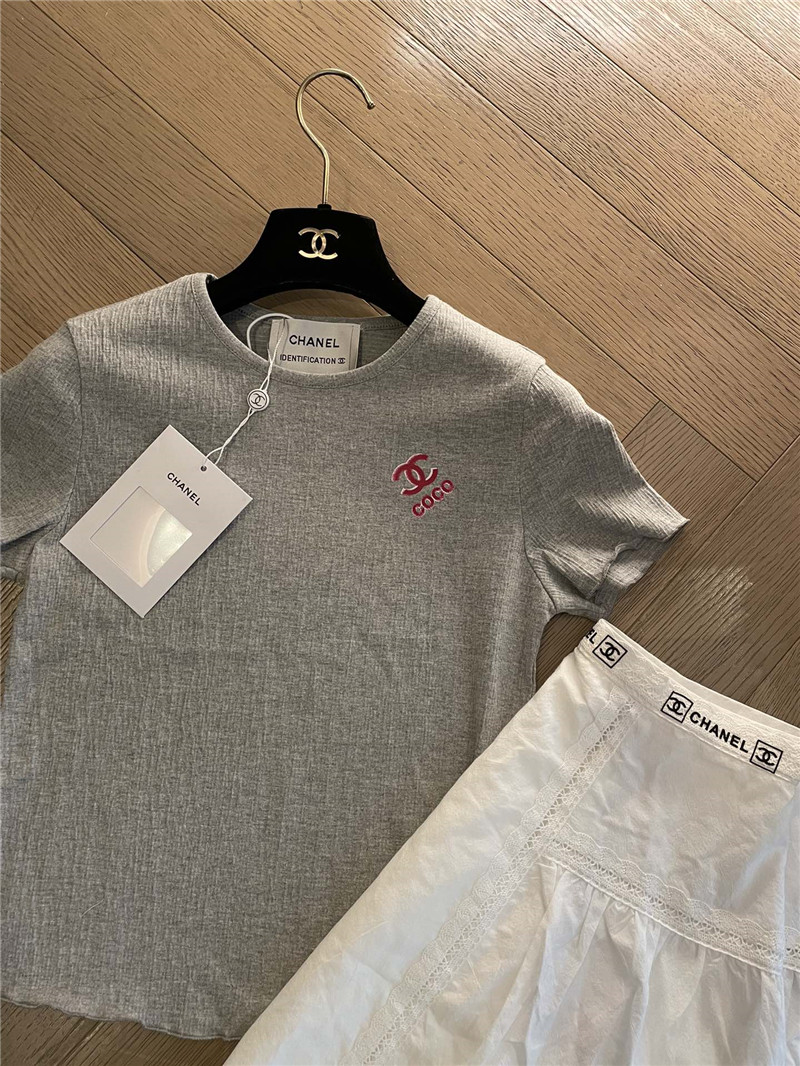Ch**el new short sleeve replica d&g clothing