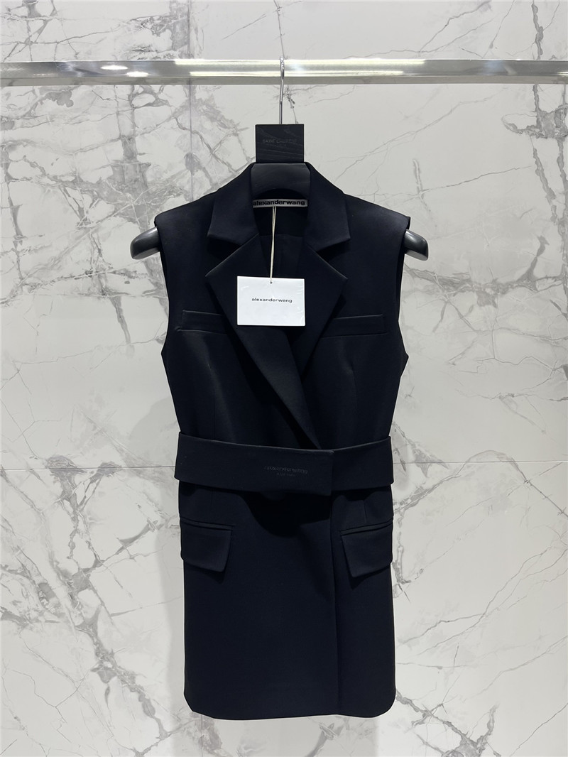 A1exa*der wang sleeveless waist suit skirt replica clothes