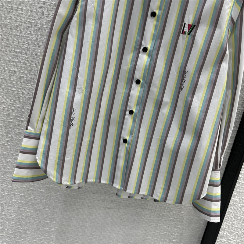 l0vis Vvtt0n lv letter print shirt replica designer clothes