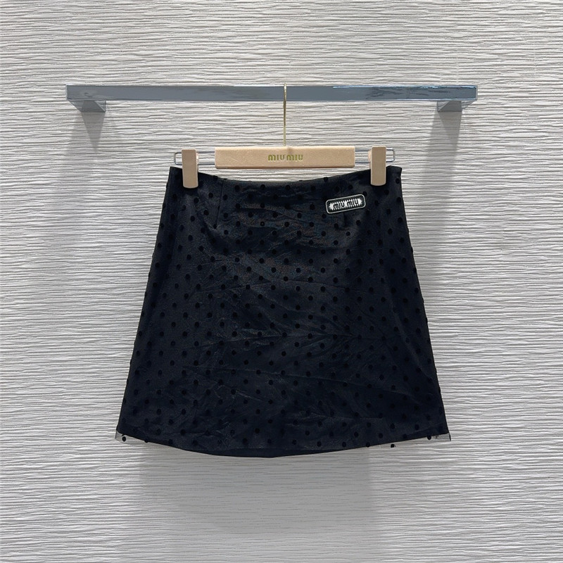 M1um1u polka dot skirt replica clothing sites