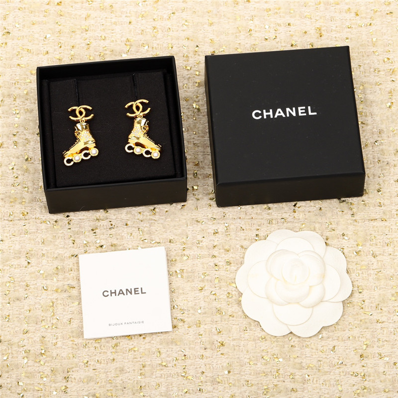 Ch**el skate earrings