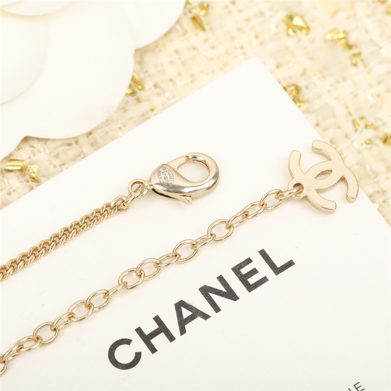 Ch**el double c necklace
