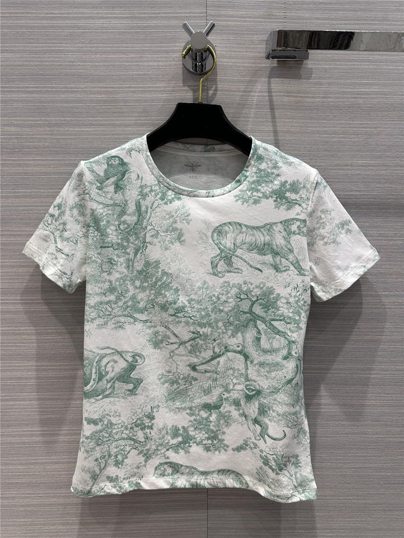 D10r positioning print t-shirt cheap replica designer clothes