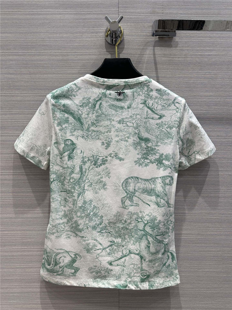 D10r positioning print t-shirt cheap replica designer clothes