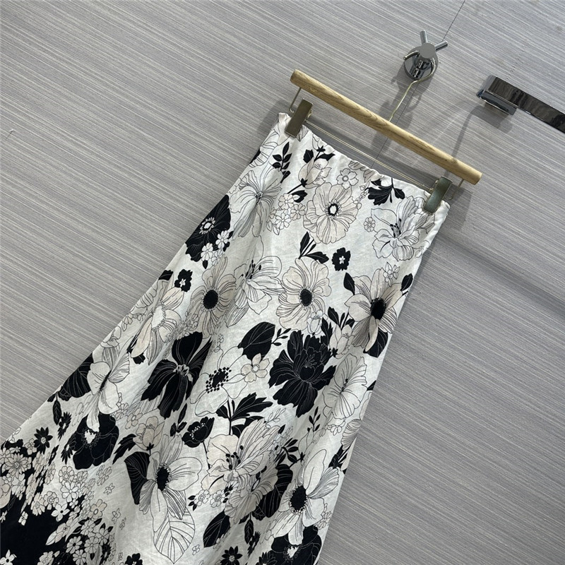 zimm linen cotton A-line long skirt replica clothing sites