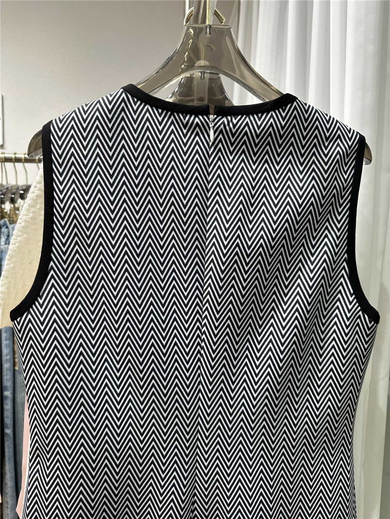 Ch**el sleeveless dress replica designer clothes