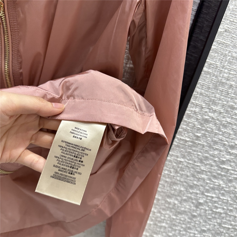 Bv*b*rry hooded zipper sun protection small jacket replica clothes