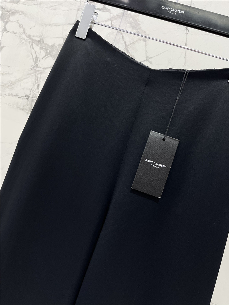 Y51 real acetate wide-leg pants replica designer clothes
