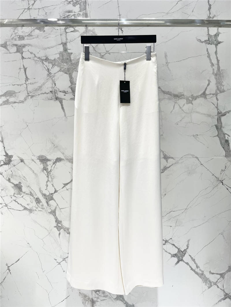 Y51 real acetate wide-leg pants replica designer clothes