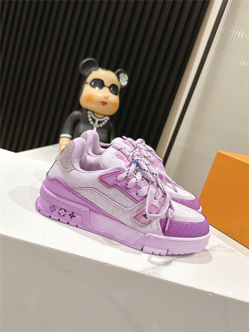 l0vis Vvtt0n lv trainer sneakers purple for women