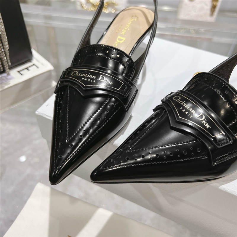 D10r boy slingback pump black