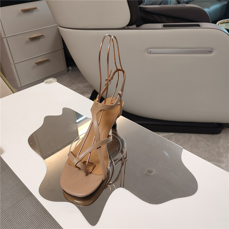 F**di ffold 55mm leather sandals