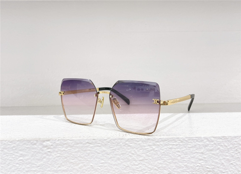 Ce1i*e rimless square sunglasses