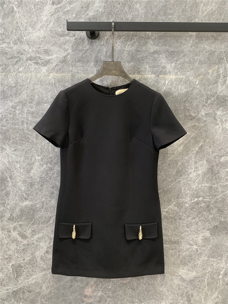 Gvc*1 crew neck short sleeve dress replica designer clothes
