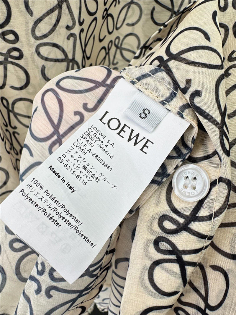 L0ew* loose ice silk sun protection shirt replica clothes