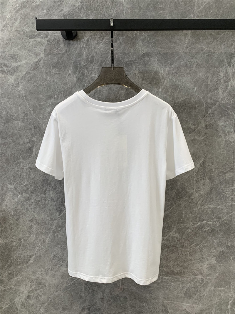 F**di ff letter print short-sleeved t-shirt replica clothes