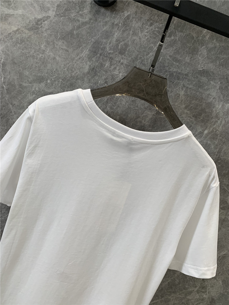 F**di ff letter print short-sleeved t-shirt replica clothes