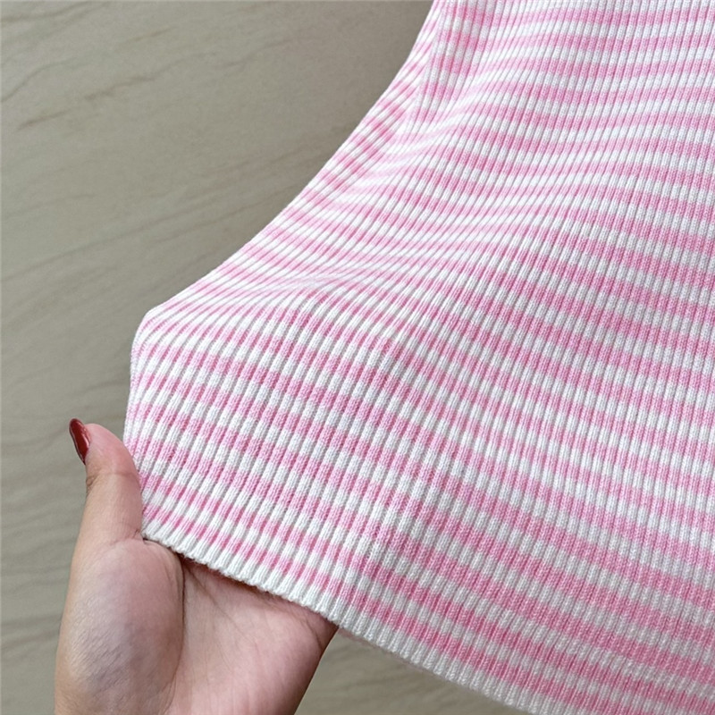 Pra*a dopamine color striped vest replica d&g clothing