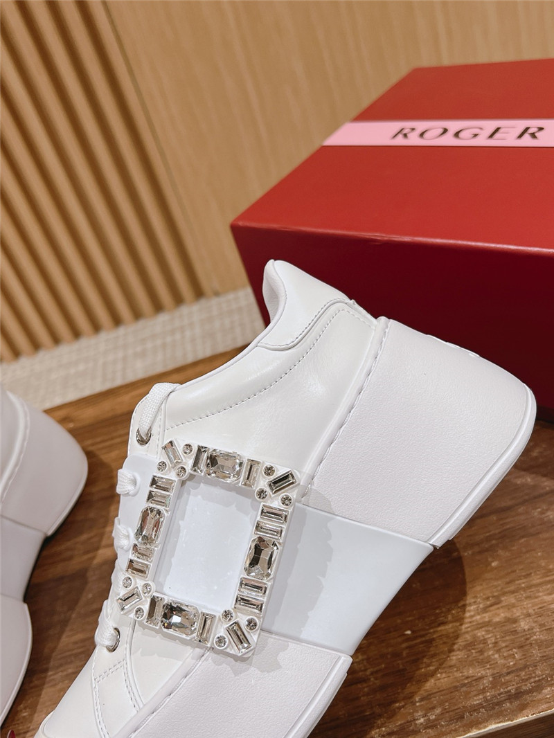 roger u1u1er viv skate leather sneakers