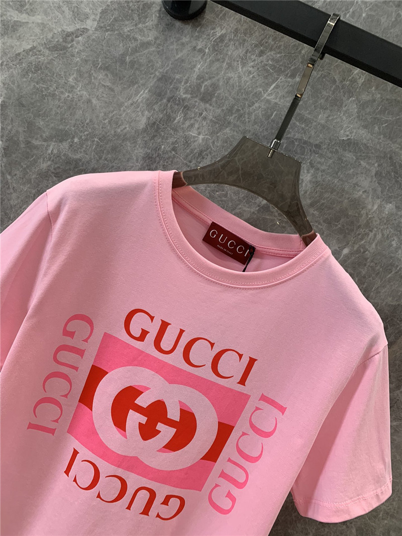 Gvc*1 new logo print short sleeve t-shirt replica clothes